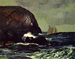 George Bellows Beating out to Sea oil painting reproduction
