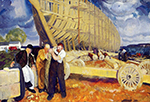 George Bellows Builders of Ships oil painting reproduction