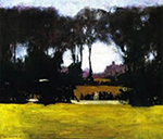 George Bellows Central Park oil painting reproduction