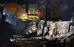 George Bellows Excavation at Night oil painting reproduction
