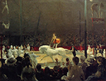 George Bellows The Circus oil painting reproduction