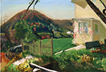 George Bellows The Front Yard oil painting reproduction