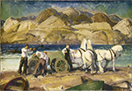 George Bellows The Sand Cart oil painting reproduction