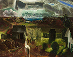 George Bellows The White Horse, 1922 oil painting reproduction