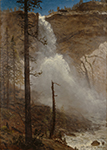Albert Bierstadt Falls of Yosemite (1880s) oil painting reproduction
