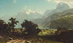 Albert Bierstadt Lake Lucerne 2 oil painting reproduction