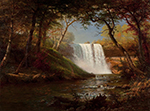 Albert Bierstadt Minnehaha Falls oil painting reproduction