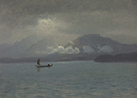 Albert Bierstadt Northwest Coast (c.1889) oil painting reproduction