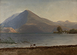 Albert Bierstadt On the Hudson oil painting reproduction