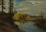 Albert Bierstadt Outlet at Lake Tahoe oil painting reproduction