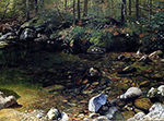 Albert Bierstadt Shady Pool, White Mountains, New Hampshire oil painting reproduction