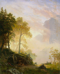 Albert Bierstadt The Merced River in Yosemite oil painting reproduction