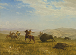 Albert Bierstadt The Wild West oil painting reproduction