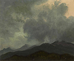 Albert Bierstadt Turbulent Clouds, White Mountains, New Hampshire oil painting reproduction