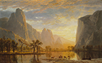 Albert Bierstadt Valley of the Yosemite oil painting reproduction