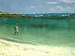 Albert Bierstadt West Indies Coast Scene oil painting reproduction