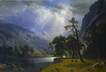 Albert Bierstadt Yosemite Valley (1866) oil painting reproduction