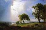 Albert Bierstadt California Spring oil painting reproduction