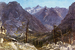 Albert Bierstadt Estes Park Colorado oil painting reproduction