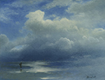 Albert Bierstadt Sea and Sky oil painting reproduction