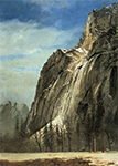 Albert Bierstadt Cathedral Rocks A Yosemite View oil painting reproduction