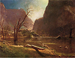 Albert Bierstadt Hatch Hatchy Valley Califrnia oil painting reproduction