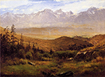 Albert Bierstadt In the Foothills of the Mountais oil painting reproduction