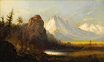 Albert Bierstadt Manner ofCathedral Rock oil painting reproduction