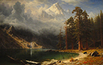 Albert Bierstadt Mount Corcoran, c. 1876 1877 oil painting reproduction