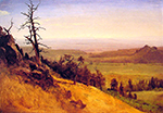 Albert Bierstadt Newbraska Wasatch Mountains oil painting reproduction