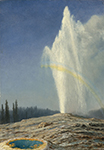 Albert Bierstadt Old Faithful 1881  oil painting reproduction