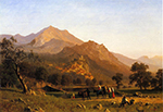 Albert Bierstadt Rocca de Secca 1858 oil painting reproduction