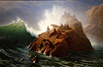 Albert Bierstadt Seal Rock , c. 1872 oil painting reproduction