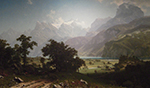 Albert Bierstadt The Wolf River oil painting reproduction