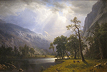 Albert Bierstadt Yosemite Valley, 1866 oil painting reproduction