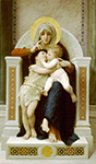 William-Adolphe Bouguereau Vierge Jésus Saint Jean Baptiste oil painting reproduction