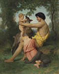 William-Adolphe Bouguereau Ldyll Ancient Family oil painting reproduction