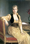 William-Adolphe Bouguereau Lady Maxwell 1890 oil painting reproduction