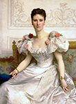 William-Adolphe Bouguereau Madame la Comtesse de Cambaceres oil painting reproduction
