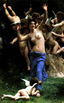 William-Adolphe Bouguereau Invading Cupid's Realm oil painting reproduction