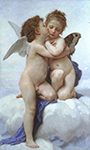 William-Adolphe Bouguereau First kiss oil painting reproduction