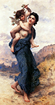 William-Adolphe Bouguereau Venus and Cupid oil painting reproduction