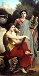 William-Adolphe Bouguereau Lart et la litterature oil painting reproduction