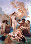 William-Adolphe Bouguereau The Birth of Venus  oil painting reproduction