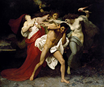 William-Adolphe Bouguereau The Remorse of Orestes oil painting reproduction