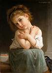 William-Adolphe Bouguereau La Frileuse, 1879 oil painting reproduction
