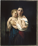 William-Adolphe Bouguereau The Elder Sister oil painting reproduction