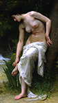 William-Adolphe Bouguereau After the Bath (1894) oil painting reproduction