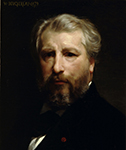 William-Adolphe Bouguereau Artist Portrait (1879) oil painting reproduction