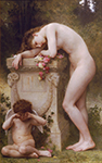 William-Adolphe Bouguereau Elegy (1899) oil painting reproduction